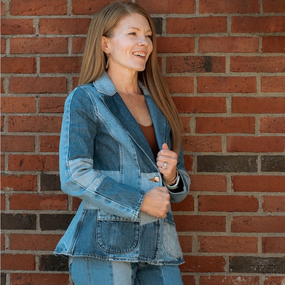 Wrangler® x Lainey Wilson Patchwork Blazer